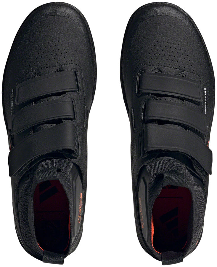 Five Ten Freerider Pro Mid VCS Flat Shoes - Mens Core BLK/Solar Red/Gray Three 8