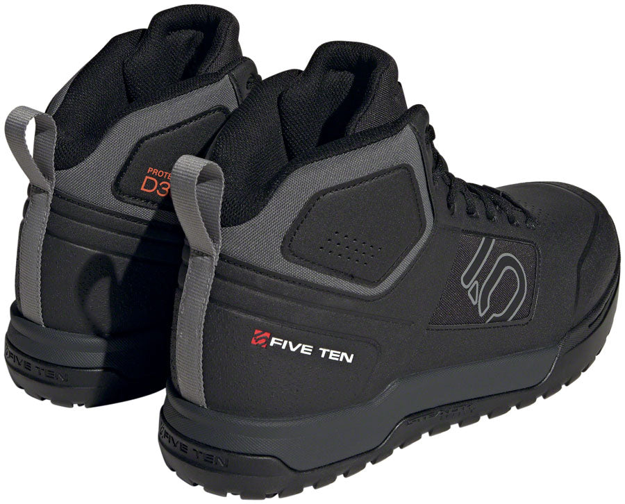 Five Ten Impact Pro Mid Flat Shoes - Mens Core Black/Gray Three/Gray Six 13