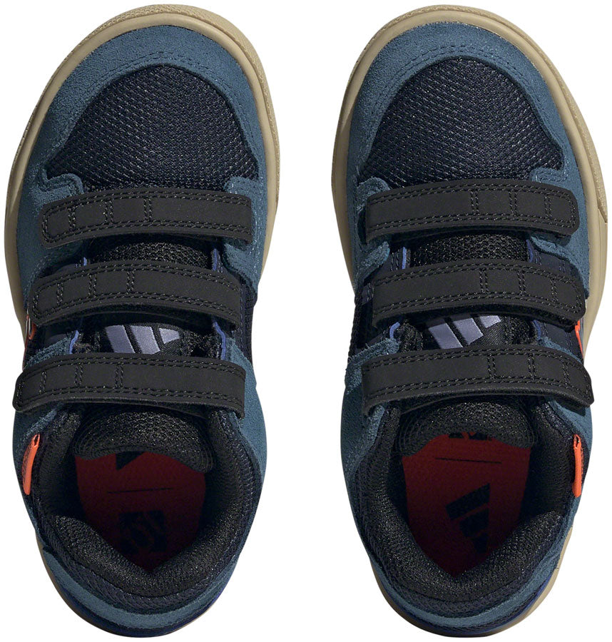 Five Ten Freerider Kids VCS Flat Shoes - Youth Legend Ink/Wonder Steel/Impact Orange 5K