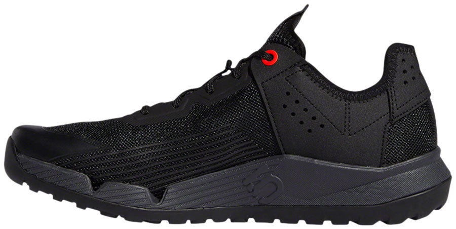 Five Ten Trailcross LT Flat Shoes  -  Womens Core BLK / Gray Two / Solar Red 8