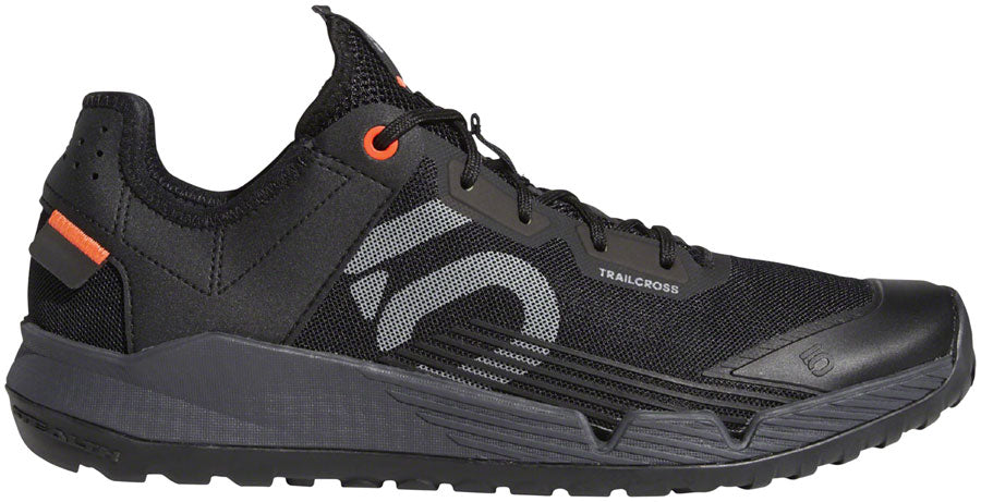 Five Ten Trailcross LT Flat Shoes - Mens Core BLK / Gray Two / Solar Red 9