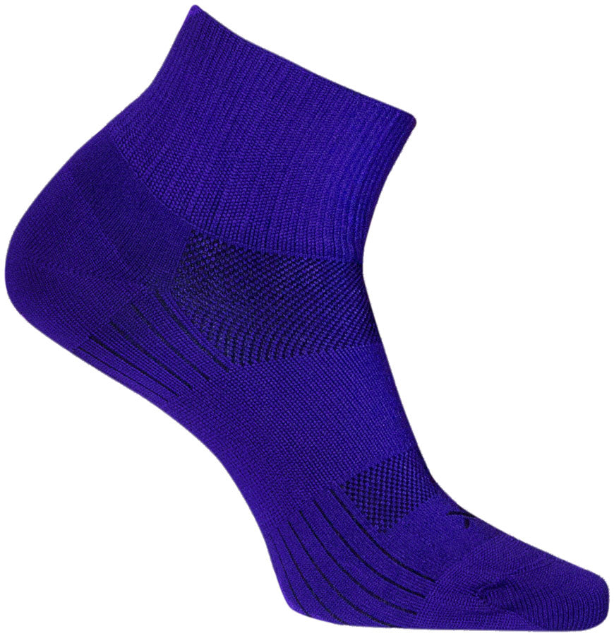 SockGuy Purple Sugar SGX Socks - 2.5" Purple Large/X-Large