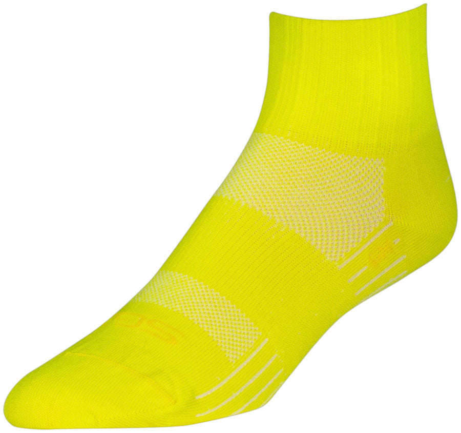 SockGuy Yellow Sugar SGX Socks - 2.5" Yellow Small/Medium