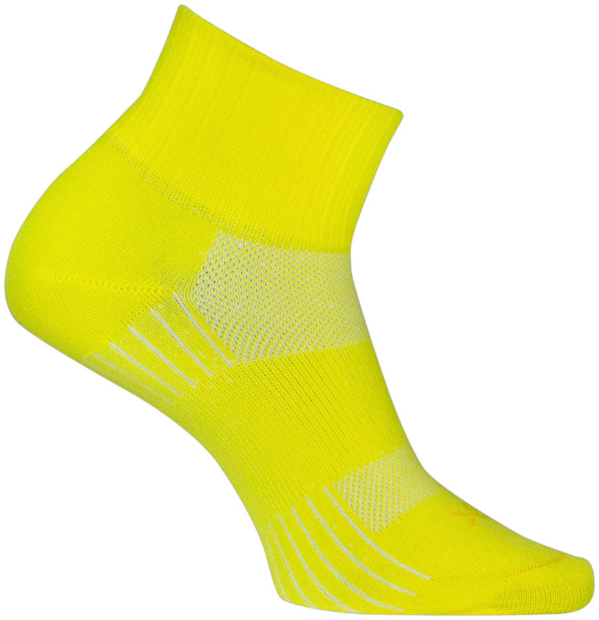 SockGuy Yellow Sugar SGX Socks - 2.5" Yellow Small/Medium