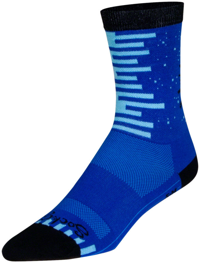 SockGuy Night and Day Crew Sock - 6" Large/X-Large