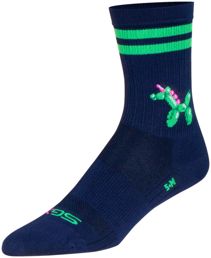 SockGuy Ballonicorn SGX Socks - 6" Small/Medium