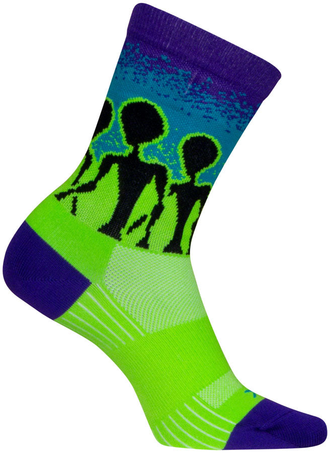 SockGuy Visitors SGX Socks - 6" Small/Medium