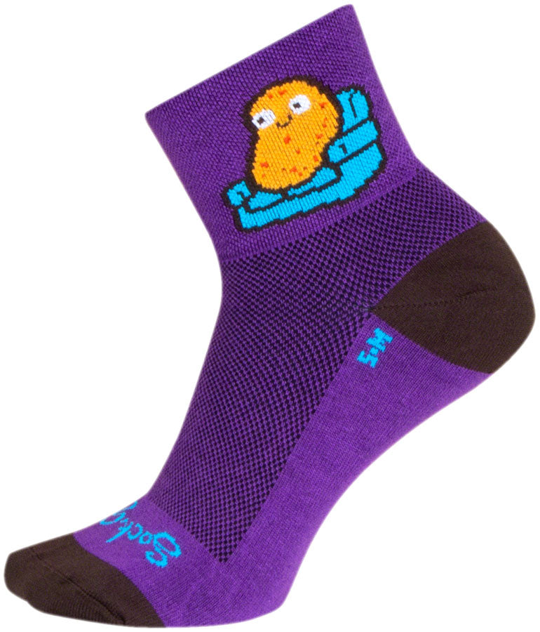 SockGuy Potato Standard Classic Socks - 3" Large/X-Large
