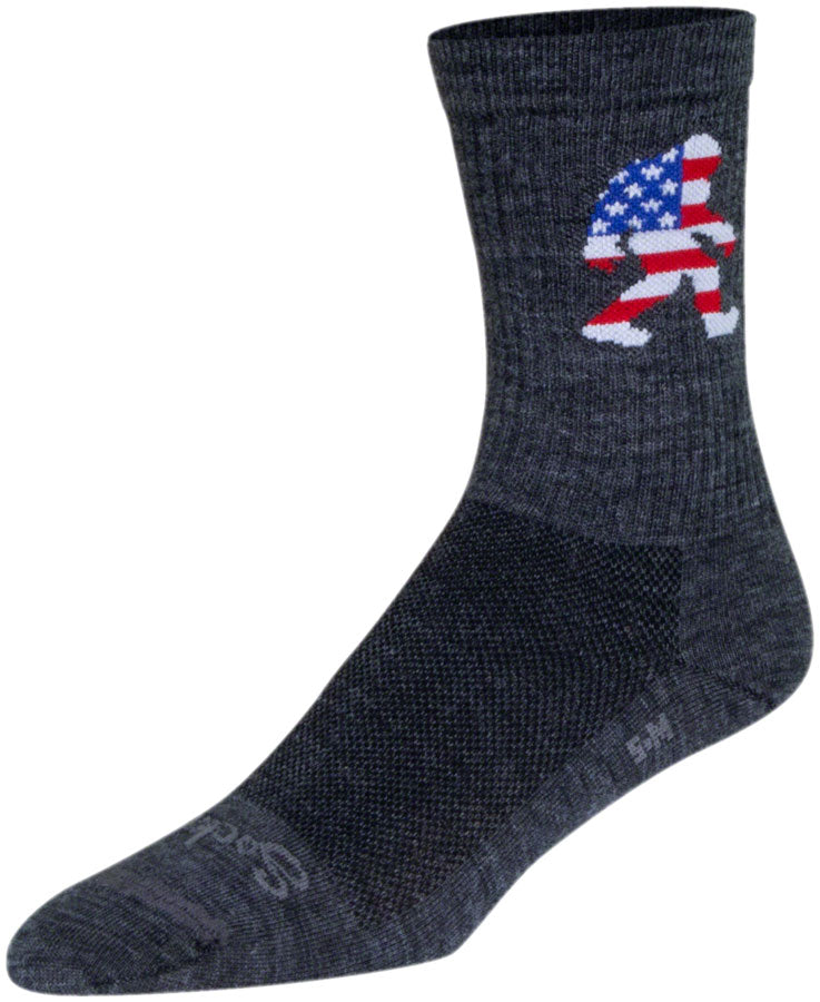 SockGuy Big Foot Wool Socks - 6" Small/Medium