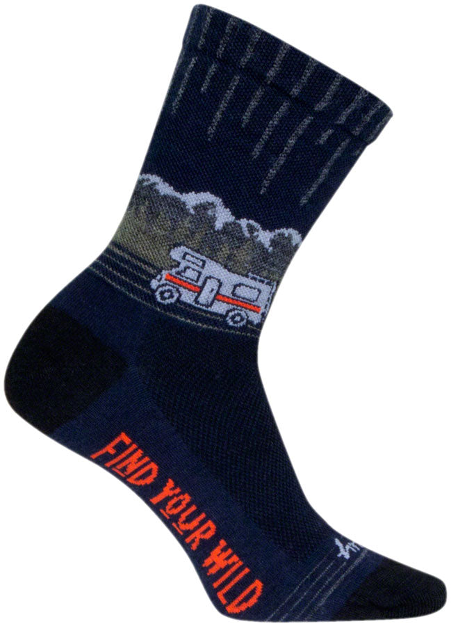 SockGuy Wild Wool Socks - 6" Small/Medium