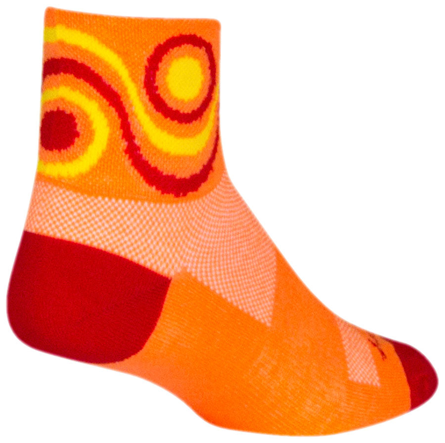 SockGuy Classic Flow Socks - 3" Orange Large/X-Large