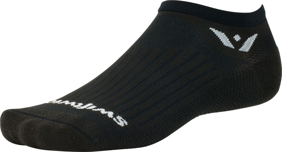 Swiftwick Aspire Zero Socks - No Show Black X-Large
