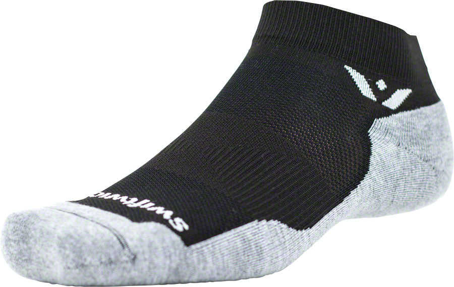 Swiftwick Maxus Ankle Socks - 1" Black Large