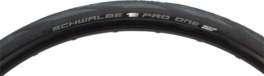 Schwalbe Pro One Tire - 700 x 25 Tubeless Folding BLK Evolution Line Addix Race