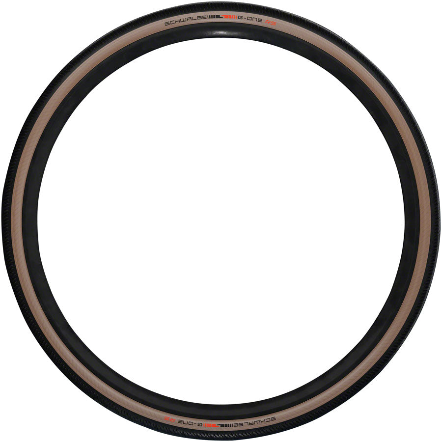Schwalbe G-One RS Tire - 700 x 40 Tubeless Folding BLK/Transparent Evolution Line Super Race V-Guard Addix Race
