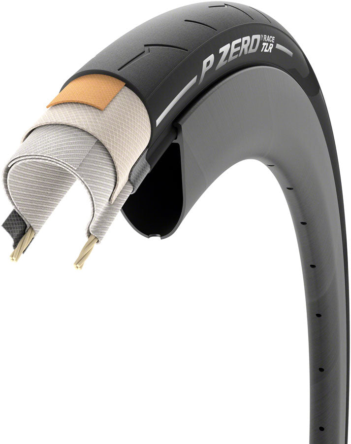 Pirelli P ZERO Race TLR Tire - 700 x 40 Tubeless Folding BLK SmartEvo SpeedCore