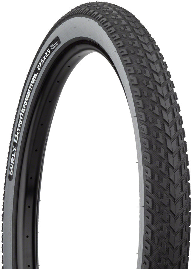 Surly ExtraTerrestrial Tire - 27.5 x 2.5 Tubeless Folding Black/Slate 60tpi