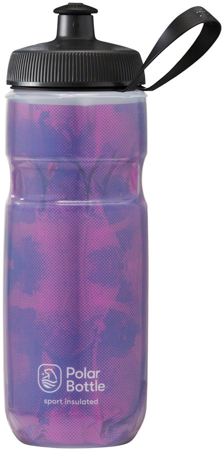 Polar Bottles Sport Insulated Fly Dye Water Bottle - Blackberry  20oz