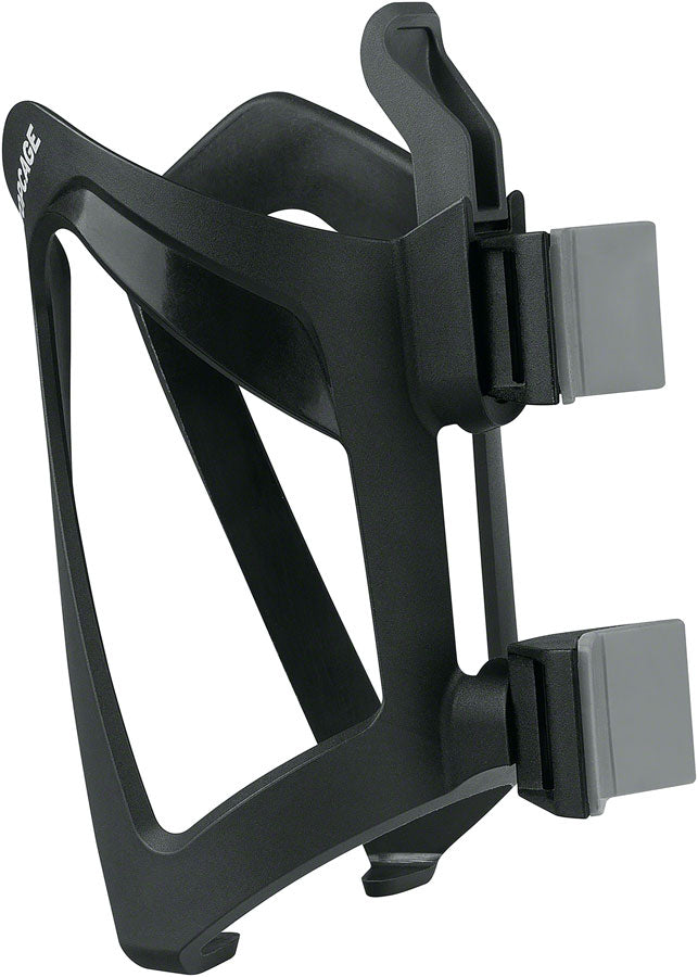 SKS Anywhere Mount Topcage Water Bottle Cage - Strap-On Black