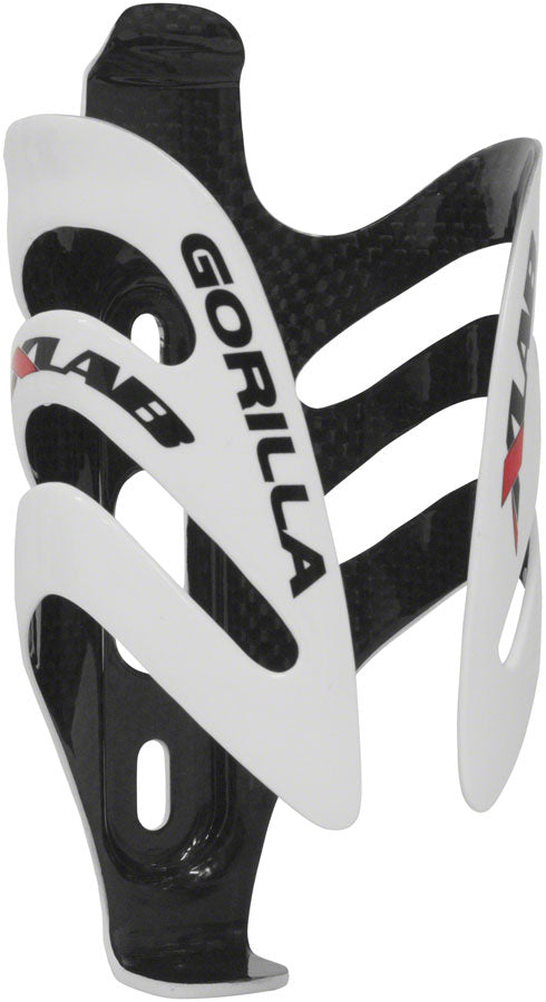 XLAB Gorilla HG Water Bottle Cage: White/Black