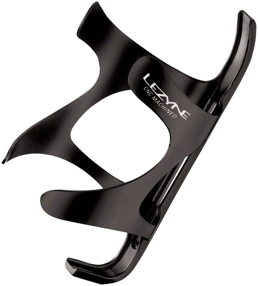 Lezyne CNC Water Bottle Cage - Aluminum Black