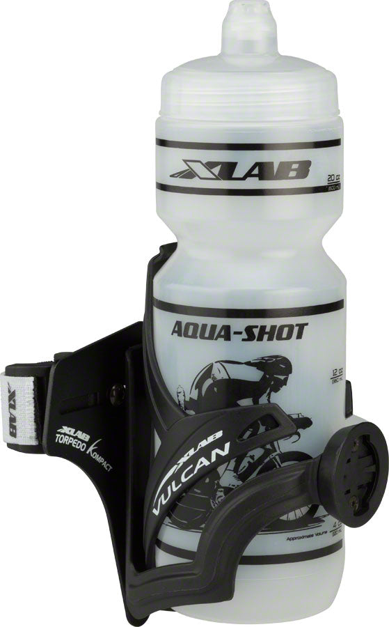 thumbnail image 2 of X-Lab Torpedo Kompact 125 Aerobar Mounted Water Bottle System – Black With Computer Mount – Model 2644 2 of 5
