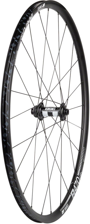 Quality Wheels DT 350/DT R470db Front Wheel - 700 12 x 100mm Center-Lock BLK