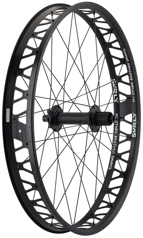 Quality Wheels Bear Pawls / Other Brother Darryl Rear Wheel - 26" Fat 12 x 197mm 6-Bolt HG 11 BLK