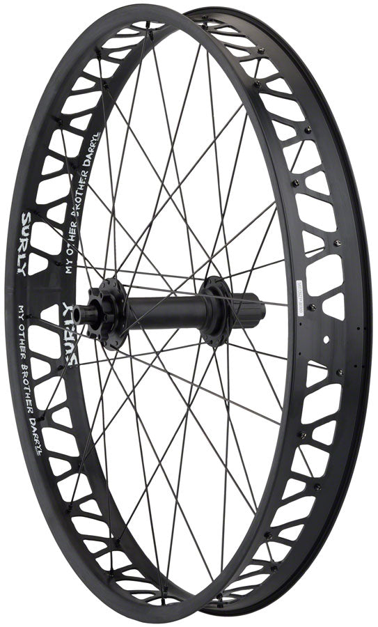Quality Wheels Bear Pawls / Other Brother Darryl Rear Wheel - 26" Fat 12 x 197mm 6-Bolt HG 11 BLK
