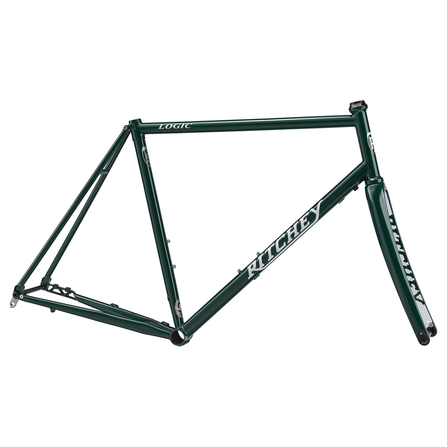 Ritchey Road Logic Disc Frameset - 700c Steel Green 59cm